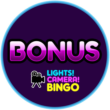 Latest bingo bonus from Lights Camera Bingo