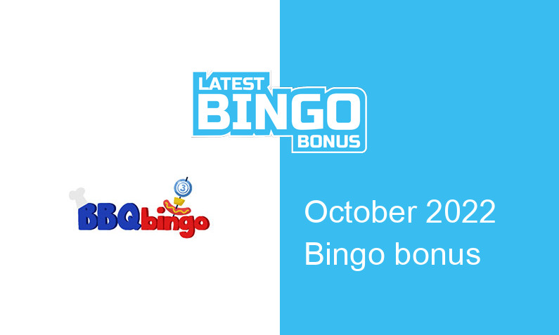 Latest bingo bonus from BBQ Bingo Casino October 2022