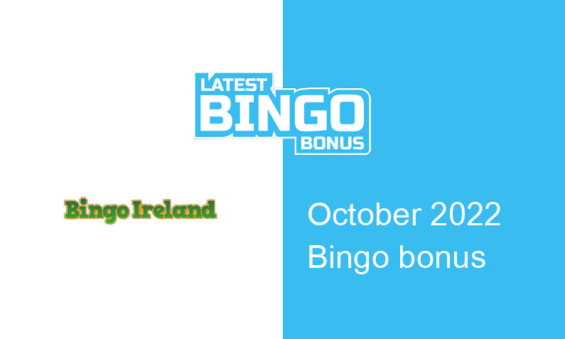 Latest bingo bonus from Bingo Ireland