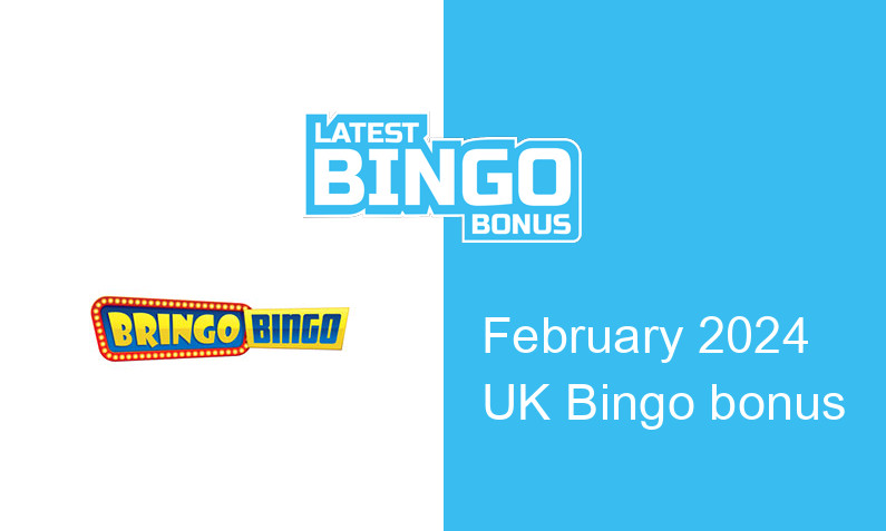 Latest Bringo Bingo bingo bonus for UK players