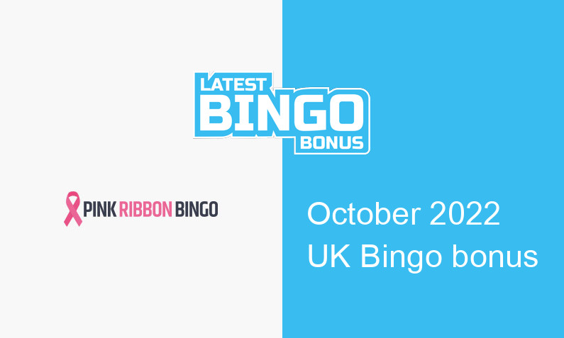 Latest Pink Ribbon Bingo UK bingo bonus