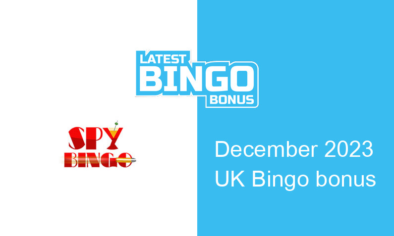 Latest Spy Bingo Casino bingo bonus for UK players