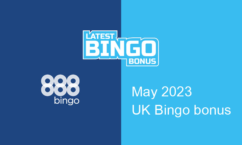 Latest UK bingo bonus from 888Bingo May 2023