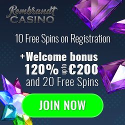 Latest bonus from Rembrandt Casino