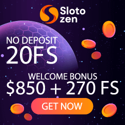 Latest bonus from SlotoZen