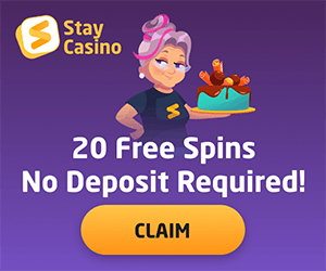 Latest bonus from StayCasino